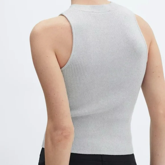 Mango ribbed knit top - Picture 2 of 6